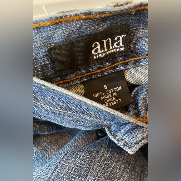ANA Boyfriend Jeans Size 6 A.N.A Denim Jeans - Picture 3 of 12